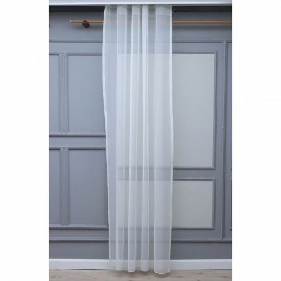 1552 Kraft 140x260 cm Wholesale Tulle Curtain Living and Bedroom Curtains 72 Models 100% Polyester